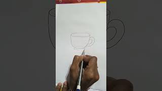 How to draw cup