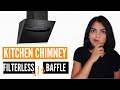 BAFFLE FILTER vs FILTERLESS kitchen chimney - which kitchen chimney to buy? Best kitchen chimney