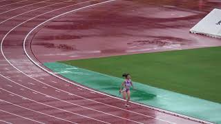 女 4x400mR 予2組　福岡県高校新人陸上 中部ブロック予選