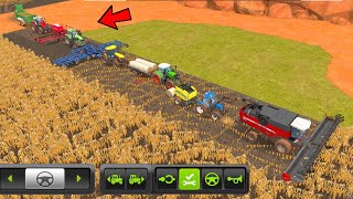 6x Working Vehicles In Fs18 | Fs18 Multiplayer | Timelapse |