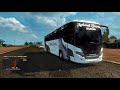 ets2 dhaka rajshahi national travels scania touring