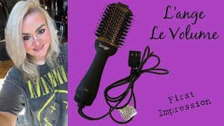 L'ange Le Volume 75mm 2 in 1 Volumizing Brush Dryer | First Impressions + Review