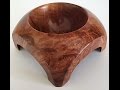 Woodturners Journal: Big Leaf Maple Bowl with Legs