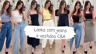 PROVADOR C&A! LOOKS COM JEANS MINDSET C&A 🛍️💖