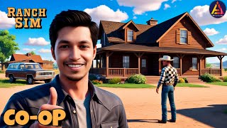 🔴 RANCH SIMULATOR CO-OP in 2025 | Full Gameplay with Friends! | AJ The Ace Gaming