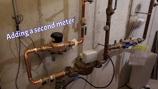 Adding second meter for irrigation