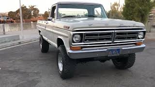 1972 Ford F250 4x4 WALKAROUND