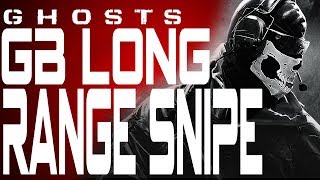 Call of Duty: Ghosts - How to Win GB Matches - (Long Range Snipe)