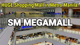 SM MEGAMALL TOUR | Largest Shopping Mall of Mandaluyong City in Metro Manila | Philippines Shopping