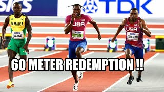 Christian Coleman's Redemption | Men 60m Final |  World Indoors 2024