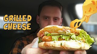 ASMR Eating: Grilled Cheese Sandwich (Sendvič sa Grilovanim Sirom) 🧀