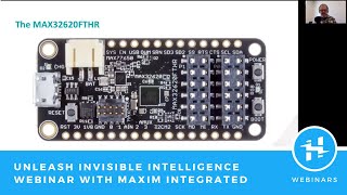 Unleash Invisible Intelligence Webinar with Maxim Integrated