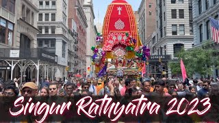 Jagannath Rath Yatra 2023 I সিঙ্গুর রথযাত্রা ২০২৩ I Singur Jagannath Mandir #rathyatra #puri