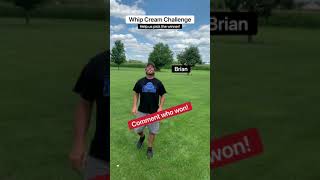 Whip Cream Challenge! Comment Who Wins!!!!