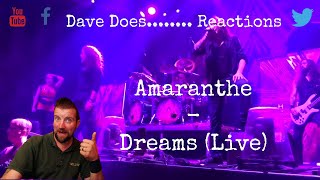 Dave Does.........Reactions - Amaranthe - Dreams (Live)