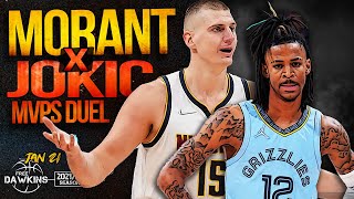 Ja Morant GOES OFF For 38 Pts In a MVP Candidates Battle vs Jokic 🔥🔥 | Jan 21, 2022 | FreeDawkins