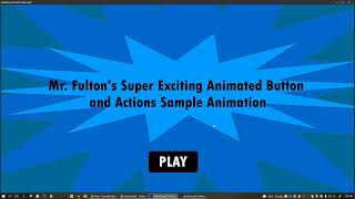 Applying Actions to your Buttons Animate