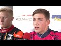 german kart grand prix press conference saturday qualifying heats