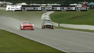 NASCAR Pinty's Series 2017. Canadian Tire Motorsport Park. Battle for Win