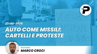 TGPrealpina 27/02/2025 | Auto come missili: cartelli e proteste