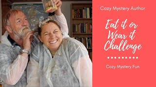 Eat It or Wear It Challenge | Dr George McGavin and Cozy Mystery Author Sarah Jane Weldon