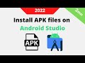 2mn TUTO : How to install APKs in Android Studio Emulator ?