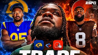 Myles Garrett to the Rams!? This changes everything ! Howie must get peak return for AJ