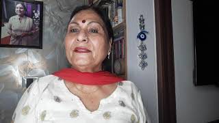 Manjit Indira reciting Poem : Adha tu te Adhi Main