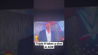 Triple H takes a shot at AEW