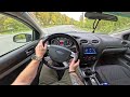 2008 ford focus 1.6 mt pov test drive