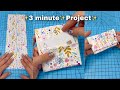 3 minute sewing project