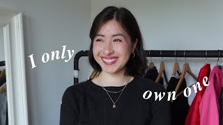 THINGS I OWN ONE OF | MINIMALISM | DECLUTTER