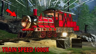 Increase Train Speed 1000X By Decreasing Its Size in Choo Choo Charles 2