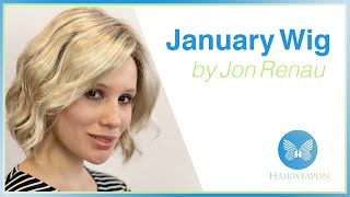 January Wig | Synthetic Lace Front Wig by Jon Renau | Colour FS17/101S18 Palm Spring Blonde