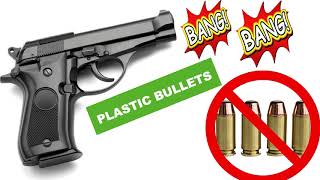 How to make a Plastic Bullets 357 358 for Benjamin Bulldog with Lee Precision