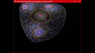 Alien Fireworks, coded using BBC BASIC for SDL