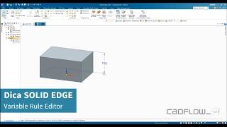 Siemens SOLID EDGE: Variable Rule Editor