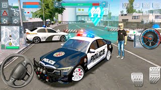 Police Sim 2022 #6 BMW Police Car Driving - IOS Android gameplay