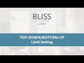 BLISS Top-Down/Bottom-Up: Limit Setting