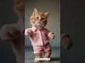 Kucing oyen joget gemoy #cat #catlover #dance #kucing #AI #shorts