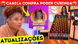 BBB25 🚨 AGORA: CAMILLA GANHA PODER CURINGA SUPER IMPORTANTE e pode SALVAR ALIADOS