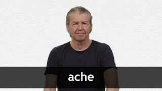 How to pronounce ACHE in American English