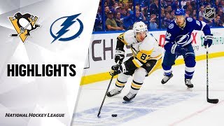 NHL Highlights | Penguins @ Lightning 10/23/19