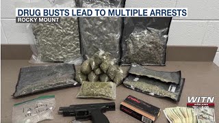 Rocky Mount drug busts lead to multiple arrests