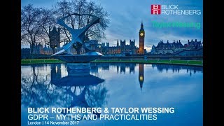 GDPR – Myths, misconceptions and facts