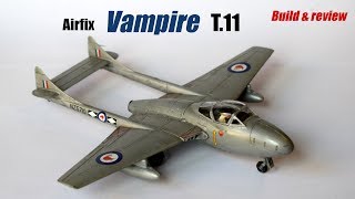 Airfix Vampire T.11 Quick Build - Model Plane