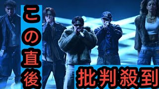 【紅白本番】初出場のNumber_i、審査員・横浜流星も“全てを注目” 重低音響かせダイナミックステージ