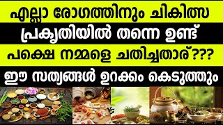 എല്ലാ രോഗത്തിനും ചികിത്സ പ്രകൃതിയിൽ തന്നെ ഉണ്ട് പക്ഷെ നമ്മളെ ചതിച്ചതാര്?ചില സത്യങ്ങള്‍| NATURE FACTS