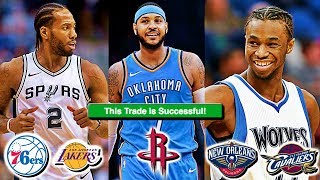Trade Machine Tuesday #2 | Kawhi, Carmelo, Wiggins