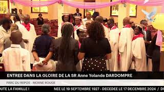 ENTREE DANS LA GLOIRE DE LA SR Anne Yolande DARDOMPRE